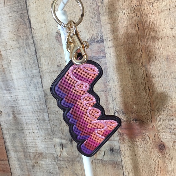 Coach Accessories - Coach Neon Keychain